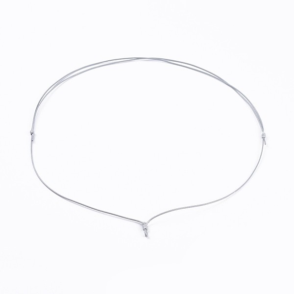 PandaHall Adjustable Korean Waxed Polyester Cord Necklace Making, Light Grey, 33.7 inch(85.6cm), 1mm Waxed Polyester Cord Gray
PandaHall Adjustable Korean Waxed Polyester Cord Necklace Making, Light Grey, 33.7 inch(85.6cm), 1mm Waxed Polyester Cord Gray