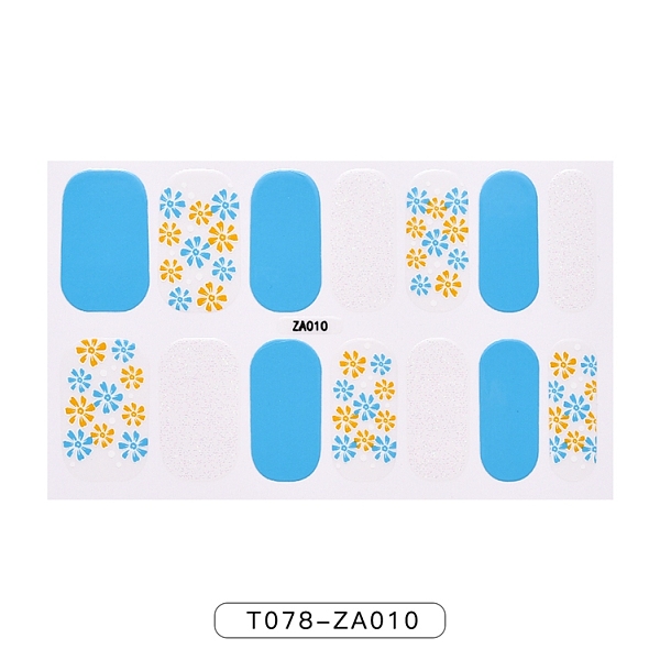 PandaHall Fruit Floral Leopard Print Full Wrap Nail Polish Stickers, Self-Adhesive Glitter Powder Nail Decal Strips, with Free Manicure..., Cyan
PandaHall Fruit Floral Leopard Print Full Wrap Nail Polish Stickers, Self-Adhesive Glitter Powder Nail Decal Strips, with Free Manicure..., Cyan
