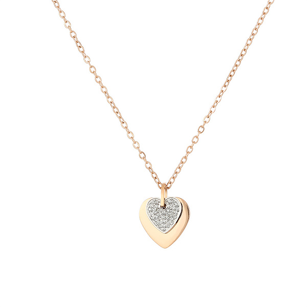 PandaHall Heart Butterfly Clover Pendant Necklace, Stainless Steel Cable Chain Necklaces for Women Stainless Steel
PandaHall Heart Butterfly Clover Pendant Necklace, Stainless Steel Cable Chain Necklaces for Women Stainless Steel
