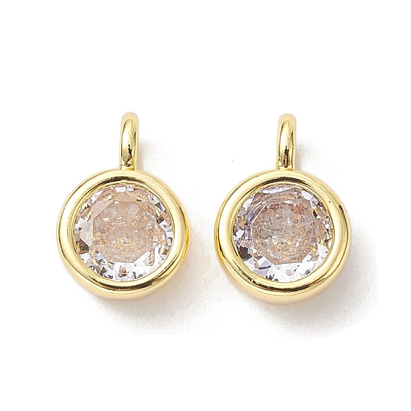 PandaHall Brass Micro Pave Clear Cubic Zirconia Pendants, Round Charms, Real 18K Gold Plated, 9x6x3.5mm, Hole: 2mm Brass+Cubic Zirconia Flat...
PandaHall Brass Micro Pave Clear Cubic Zirconia Pendants, Round Charms, Real 18K Gold Plated, 9x6x3.5mm, Hole: 2mm Brass+Cubic Zirconia Flat...