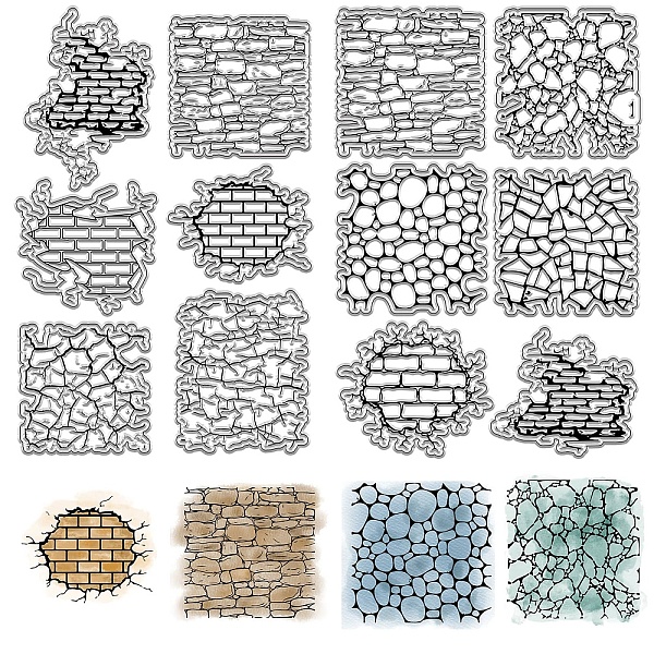 PandaHall CRASPIRE 2pcs Background Clear Rubber Stamps Brick Wall Shattered Fold Texture Vintage Reusable Transparent Silicone Stamp Seals...
PandaHall CRASPIRE 2pcs Background Clear Rubber Stamps Brick Wall Shattered Fold Texture Vintage Reusable Transparent Silicone Stamp Seals...