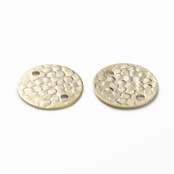 PandaHall Brass Normal Links, Long-Lasting Plated, Textured Flat Round, Real 24K Gold Plated, 15x0.5mm, Hole: 1.6mm Brass Flat Round
PandaHall Brass Normal Links, Long-Lasting Plated, Textured Flat Round, Real 24K Gold Plated, 15x0.5mm, Hole: 1.6mm Brass Flat Round