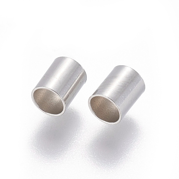 PandaHall 304 Stainless Steel Tube Beads, Stainless Steel Color, 5x4mm, Hole: 3mm 304 Stainless Steel Tube
PandaHall 304 Stainless Steel Tube Beads, Stainless Steel Color, 5x4mm, Hole: 3mm 304 Stainless Steel Tube