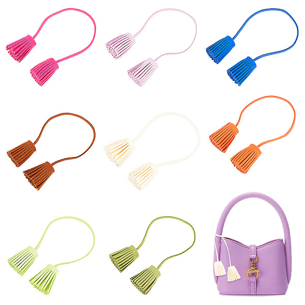 PandaHall WADORN 8Pcs 8 Colors Double-end Flocking Tassels Pendant, DIY Craft Hang Decorations Accessories, Mixed Color, 245mm, 1pc/color..., Multicolor
PandaHall WADORN 8Pcs 8 Colors Double-end Flocking Tassels Pendant, DIY Craft Hang Decorations Accessories, Mixed Color, 245mm, 1pc/color..., Multicolor