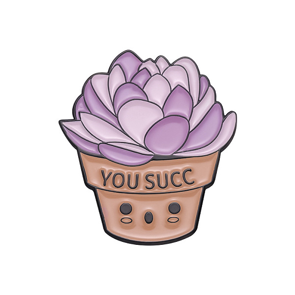 PandaHall Funny Word You Succ Enamel Pins, Alloy Brooches for Backpack Clothes, Succulent Plant, 29x26mm Alloy+Enamel Other Plants
PandaHall Funny Word You Succ Enamel Pins, Alloy Brooches for Backpack Clothes, Succulent Plant, 29x26mm Alloy+Enamel Other Plants