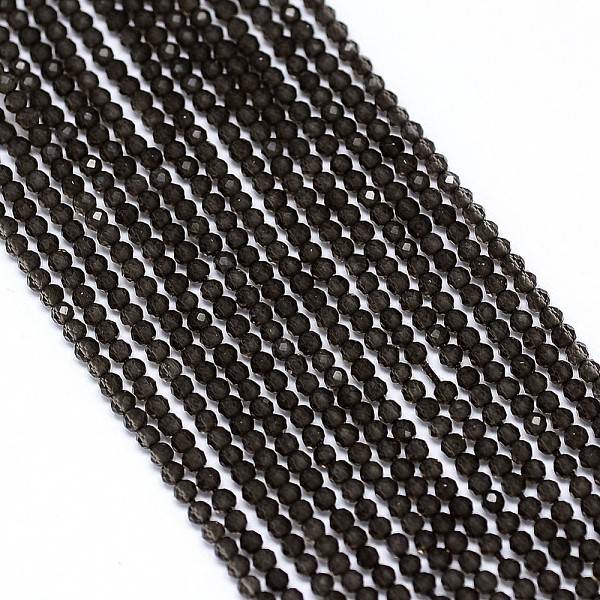 PandaHall Natural Smoky Quartz Bead Strands, Faceted, Dyed, Round, 2mm, Hole: 0.5mm, about 170~180pcs/strand, 12.9 inch~13.3 inch(330~340mm)...
PandaHall Natural Smoky Quartz Bead Strands, Faceted, Dyed, Round, 2mm, Hole: 0.5mm, about 170~180pcs/strand, 12.9 inch~13.3 inch(330~340mm)...