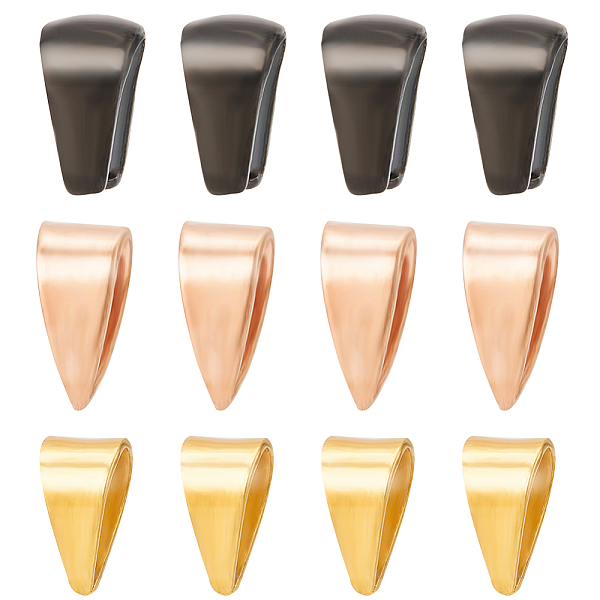 PandaHall SUNNYCLUE 30Pcs 3 Colors 304 Stainless Steel Snap on Bails, Mixed Color, 6x4x3mm, Inner: 5x3mm, 10pcs/color 304 Stainless Steel
PandaHall SUNNYCLUE 30Pcs 3 Colors 304 Stainless Steel Snap on Bails, Mixed Color, 6x4x3mm, Inner: 5x3mm, 10pcs/color 304 Stainless Steel