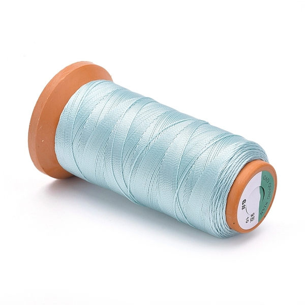 PandaHall Polyester Threads, for Jewelry Making, Pale Turquoise, 0.2mm, about 1093.61 yards(1000m)/roll Polyester Cyan
PandaHall Polyester Threads, for Jewelry Making, Pale Turquoise, 0.2mm, about 1093.61 yards(1000m)/roll Polyester Cyan