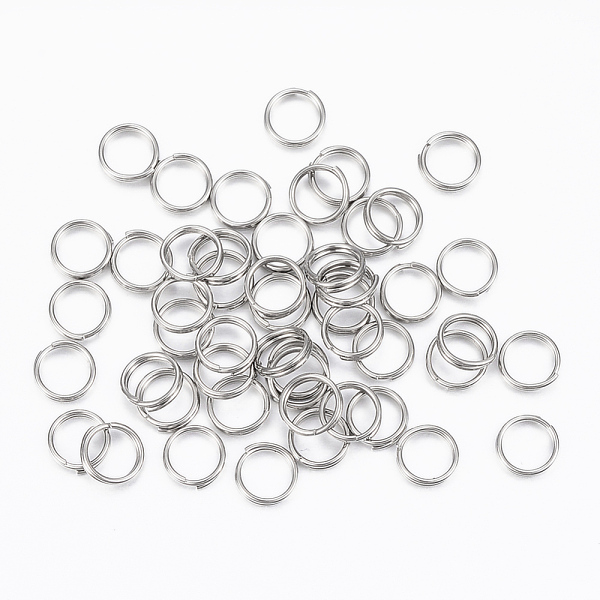 PandaHall 304 Stainless Steel Split Rings, Double Loops Jump Rings, Stainless Steel Color, 5x1mm, about 4mm Inner Diameter 304 Stainless...
PandaHall 304 Stainless Steel Split Rings, Double Loops Jump Rings, Stainless Steel Color, 5x1mm, about 4mm Inner Diameter 304 Stainless...