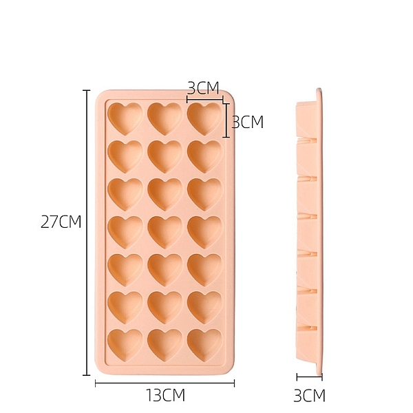 PandaHall DIY Silicone Molds, Resin Casting Molds, For UV Resin, Epoxy Resin Jewelry Making, Sandy Brown, 270x130x30mm Silicone Heart
PandaHall DIY Silicone Molds, Resin Casting Molds, For UV Resin, Epoxy Resin Jewelry Making, Sandy Brown, 270x130x30mm Silicone Heart