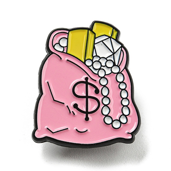 PandaHall Eye-catching Enamel Pins, Black Alloy Brooch for Backpack Clothing, Jewelry & Gold Bar Bag, Gold, 26x21.5x1mm Alloy+Enamel Bag...
PandaHall Eye-catching Enamel Pins, Black Alloy Brooch for Backpack Clothing, Jewelry & Gold Bar Bag, Gold, 26x21.5x1mm Alloy+Enamel Bag...