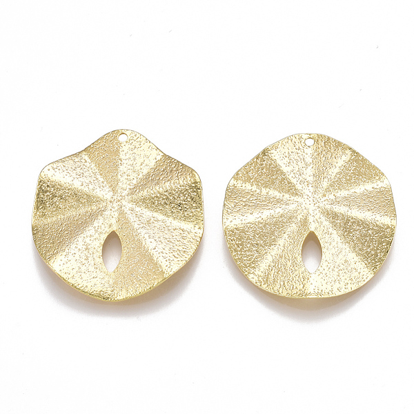 PandaHall Brass Textured Pendants, Crinkle, Polygon, Real 18K Gold Plated, 30x28x2mm, Hole: 1.4mm Brass Polygon
PandaHall Brass Textured Pendants, Crinkle, Polygon, Real 18K Gold Plated, 30x28x2mm, Hole: 1.4mm Brass Polygon