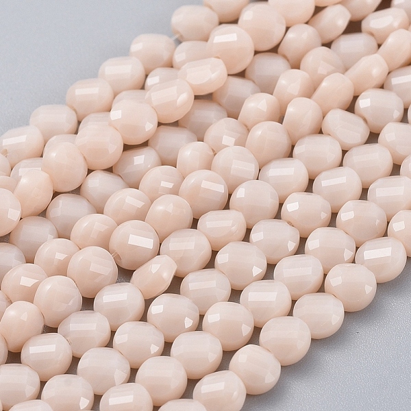 PandaHall Glass Beads Strands, Faceted, Flat Round, PeachPuff, 6x4mm, Hole: 1.2mm, about 98pcs/Strand, 22 inch(53.5cm) Glass Flat Round..., Brown
PandaHall Glass Beads Strands, Faceted, Flat Round, PeachPuff, 6x4mm, Hole: 1.2mm, about 98pcs/Strand, 22 inch(53.5cm) Glass Flat Round..., Brown