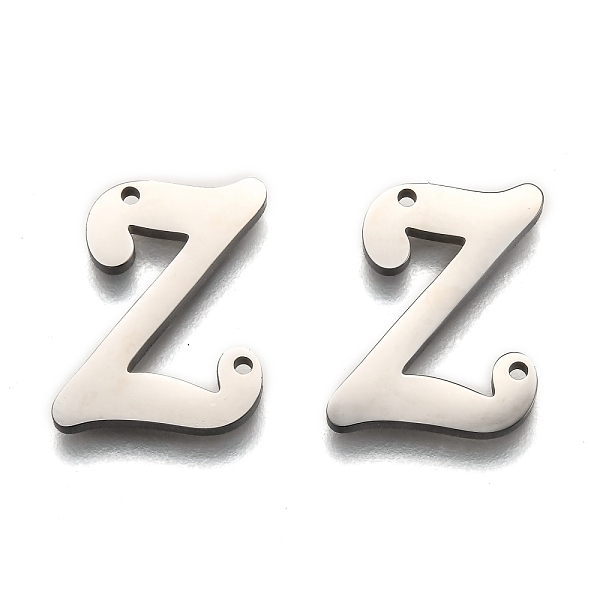 PandaHall 304 Stainless Steel Links Connectors, Letter, Letter.Z, 16x12x1.5mm, Hole: 0.9mm 304 Stainless Steel Letter Z
PandaHall 304 Stainless Steel Links Connectors, Letter, Letter.Z, 16x12x1.5mm, Hole: 0.9mm 304 Stainless Steel Letter Z