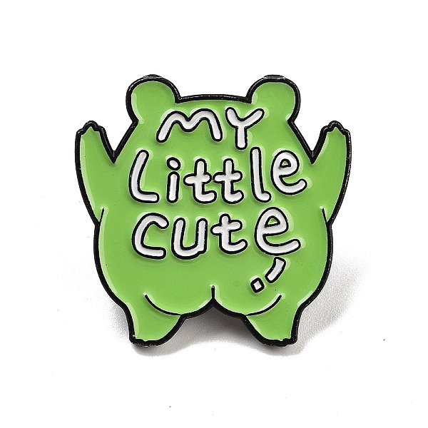 PandaHall Cartoon Frog Alloy Enamel Brooch, My Little Cute Animal Enamel Pins for Backpack Clothes, Lime Green, 27.5x28x1.8mm Alloy+Enamel...
PandaHall Cartoon Frog Alloy Enamel Brooch, My Little Cute Animal Enamel Pins for Backpack Clothes, Lime Green, 27.5x28x1.8mm Alloy+Enamel...