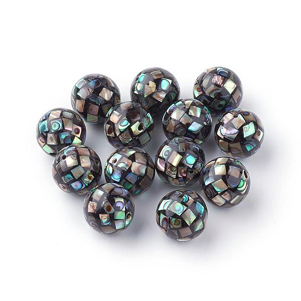 PandaHall Natural Paua Shell Beads, Round, Black, 12~12.5mm, Hole: 1mm Paua Shell Round Black
PandaHall Natural Paua Shell Beads, Round, Black, 12~12.5mm, Hole: 1mm Paua Shell Round Black