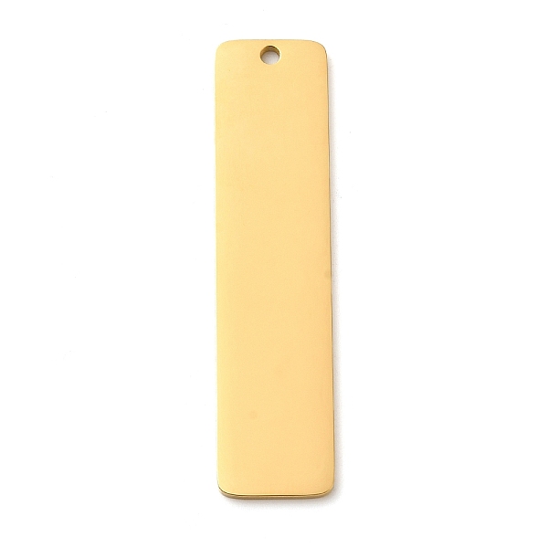 PandaHall Ion Plating(IP) 304 Stainless Steel Pendants, Stamping Blank Tag, Rectangle Charm, Golden, 50x12x1.5mm, Hole: 1.8mm 303 Stainless...
PandaHall Ion Plating(IP) 304 Stainless Steel Pendants, Stamping Blank Tag, Rectangle Charm, Golden, 50x12x1.5mm, Hole: 1.8mm 303 Stainless...
