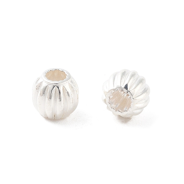 PandaHall 925 Sterling Silver Pumpkin Beads, Silver, 4x3.5mm, Hole: 1.5mm, 100pcs/10g Sterling Silver Pumpkin
PandaHall 925 Sterling Silver Pumpkin Beads, Silver, 4x3.5mm, Hole: 1.5mm, 100pcs/10g Sterling Silver Pumpkin