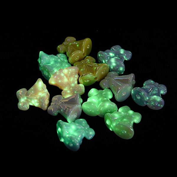 PandaHall UV Plating Opaque Luminous Acrylic Beads, Iridescent, Christmas Bell, Mixed Color, 25.5x27x13mm, Hole: 2.6mm Acrylic Christmas..., Multicolor
PandaHall UV Plating Opaque Luminous Acrylic Beads, Iridescent, Christmas Bell, Mixed Color, 25.5x27x13mm, Hole: 2.6mm Acrylic Christmas..., Multicolor