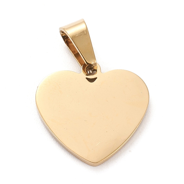 PandaHall Vacuum Plating 304 Stainless Steel Pendants, Stamping Blank Tag, Laser Cut, Heart, Golden, 16x17x1.2mm, Hole: 7x4mm 304 Stainless...
PandaHall Vacuum Plating 304 Stainless Steel Pendants, Stamping Blank Tag, Laser Cut, Heart, Golden, 16x17x1.2mm, Hole: 7x4mm 304 Stainless...