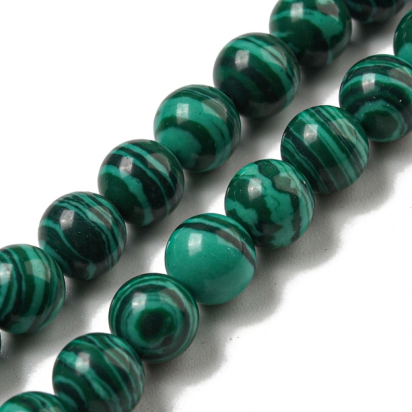 PandaHall Synthetic Malachite Beads Strands, Round, 6mm, Hole: 0.7mm, about 67pcs/strand, 15.55''(39.5cm) Malachite Round
PandaHall Synthetic Malachite Beads Strands, Round, 6mm, Hole: 0.7mm, about 67pcs/strand, 15.55''(39.5cm) Malachite Round