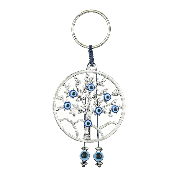 PandaHall Alloy with Resin Evil Eye Charms Keychains, with Iron Split Ring, Tree of Life, 12cm Alloy Tree of Life
PandaHall Alloy with Resin Evil Eye Charms Keychains, with Iron Split Ring, Tree of Life, 12cm Alloy Tree of Life