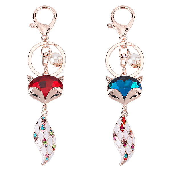 PandaHall WADORN 2 Styles Rhinestones Pendant Keychain, Animal Key Chains Ring Car Keyrings Shiny Charm Ornament Gift for Purse Handbag..., Multicolor
PandaHall WADORN 2 Styles Rhinestones Pendant Keychain, Animal Key Chains Ring Car Keyrings Shiny Charm Ornament Gift for Purse Handbag..., Multicolor
