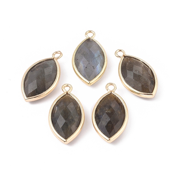 PandaHall Natural Labradorite Pendants, with Golden Plated Brass Findings, Faceted, Horse Eye, 21.5x11.5x3~5mm, Hole: 1.6mm Labradorite...
PandaHall Natural Labradorite Pendants, with Golden Plated Brass Findings, Faceted, Horse Eye, 21.5x11.5x3~5mm, Hole: 1.6mm Labradorite...