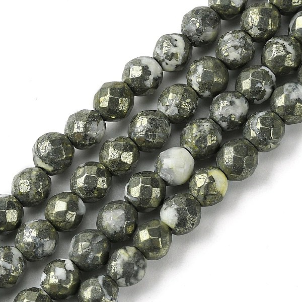 PandaHall Natural Gemstone Beads Strands, Faceted Round, 5.5~6mm, Hole: 1mm, about 69pcs/strand, 15.35~15.55''(39~39.5cm) Natural Gemstone...
PandaHall Natural Gemstone Beads Strands, Faceted Round, 5.5~6mm, Hole: 1mm, about 69pcs/strand, 15.35~15.55''(39~39.5cm) Natural Gemstone...