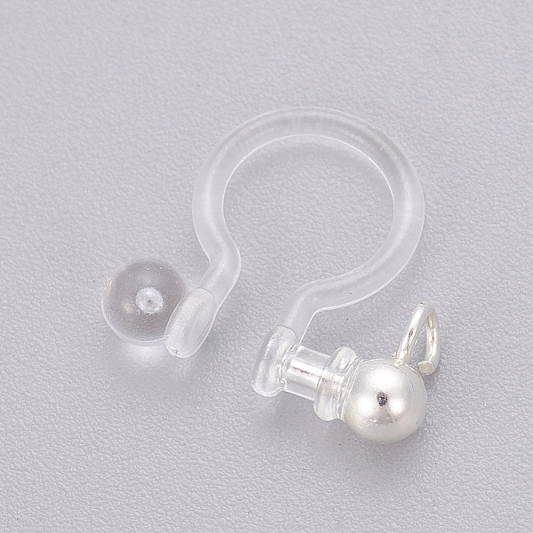 PandaHall Transparent U Type Painless Prevent Allergy Resin Ear Clip, with Stainless Steel Findings, Silver Color Plated, 11x11.5x3mm, Hole...
PandaHall Transparent U Type Painless Prevent Allergy Resin Ear Clip, with Stainless Steel Findings, Silver Color Plated, 11x11.5x3mm, Hole...