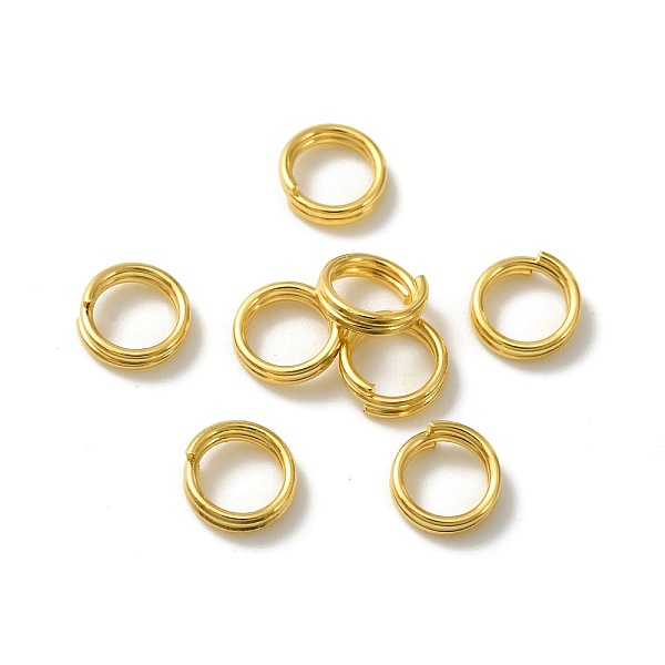 PandaHall Brass Split Rings, Lead Free & Cadmium Free, Double Loops Jump Rings, Real 24K Gold Plated, 21 Gauge, 6x2mm, Inner Diameter: 4.5mm...
PandaHall Brass Split Rings, Lead Free & Cadmium Free, Double Loops Jump Rings, Real 24K Gold Plated, 21 Gauge, 6x2mm, Inner Diameter: 4.5mm...