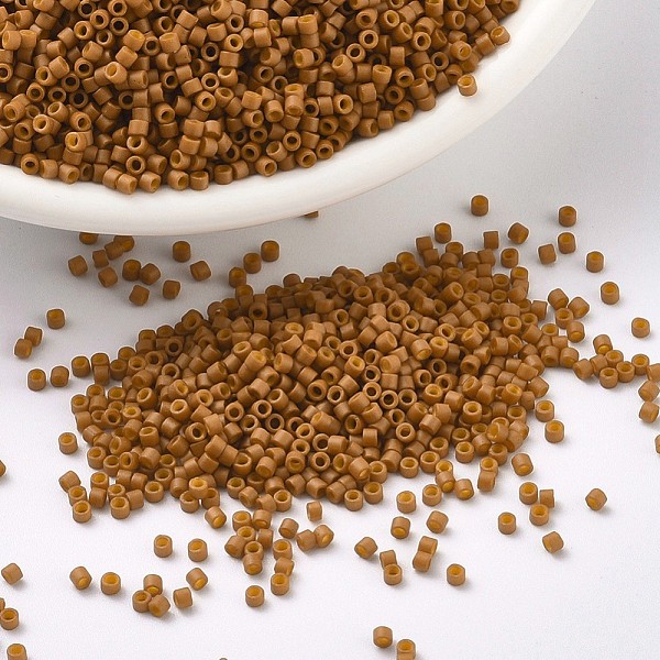 PandaHall MIYUKI Delica Beads, Cylinder, Japanese Seed Beads, 11/0, (DB0653) Dyed Opaque Pumpkin, 1.3x1.6mm, Hole: 0.8mm, about 20000pcs/bag..., Brown
PandaHall MIYUKI Delica Beads, Cylinder, Japanese Seed Beads, 11/0, (DB0653) Dyed Opaque Pumpkin, 1.3x1.6mm, Hole: 0.8mm, about 20000pcs/bag..., Brown