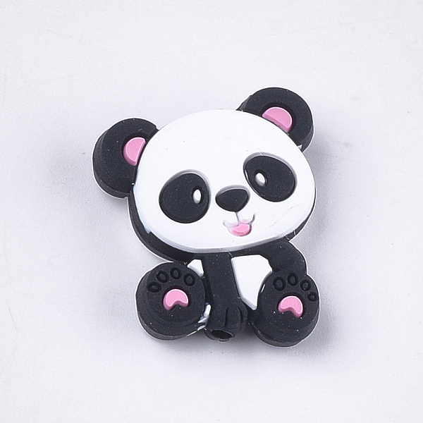 PandaHall Food Grade Eco-Friendly Silicone Focal Beads, Chewing Beads For Teethers, DIY Nursing Necklaces Making, Panda, Hot Pink...
PandaHall Food Grade Eco-Friendly Silicone Focal Beads, Chewing Beads For Teethers, DIY Nursing Necklaces Making, Panda, Hot Pink...