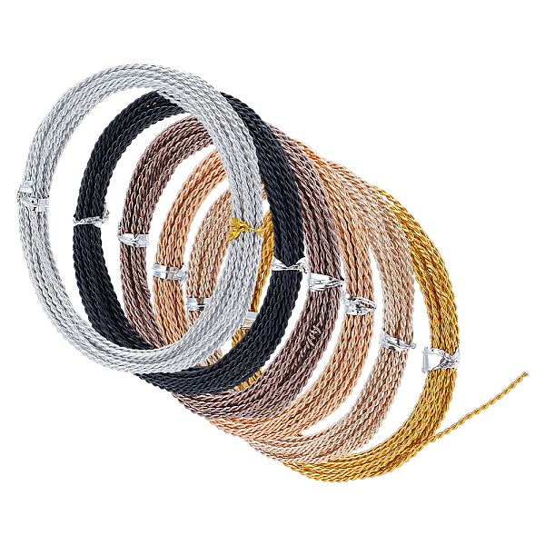 PandaHall BENECREAT 98.5 Feet 6 Color Aluminum Wire 15 Gauge Twist Craft Wire Bendable Metal Wire Armature Beading Wire for DIY Jewelry..., Multicolor
PandaHall BENECREAT 98.5 Feet 6 Color Aluminum Wire 15 Gauge Twist Craft Wire Bendable Metal Wire Armature Beading Wire for DIY Jewelry..., Multicolor