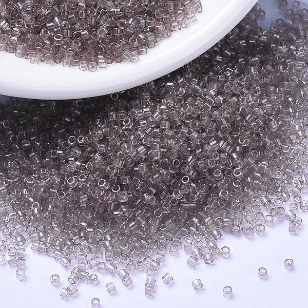 PandaHall MIYUKI Delica Beads, Cylinder, Japanese Seed Beads, 11/0, (DB1416) Transparent Light Taupe, 1.3x1.6mm, Hole: 0.8mm, about..., Gray
PandaHall MIYUKI Delica Beads, Cylinder, Japanese Seed Beads, 11/0, (DB1416) Transparent Light Taupe, 1.3x1.6mm, Hole: 0.8mm, about..., Gray