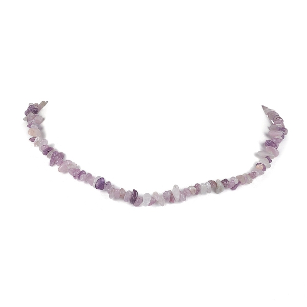PandaHall Natural Lilac Jade Chip Beaded Necklace, Stainless Steel Color, 15.94~15.98 inch(40.5~40.6cm) Lilac Jade Chip
PandaHall Natural Lilac Jade Chip Beaded Necklace, Stainless Steel Color, 15.94~15.98 inch(40.5~40.6cm) Lilac Jade Chip