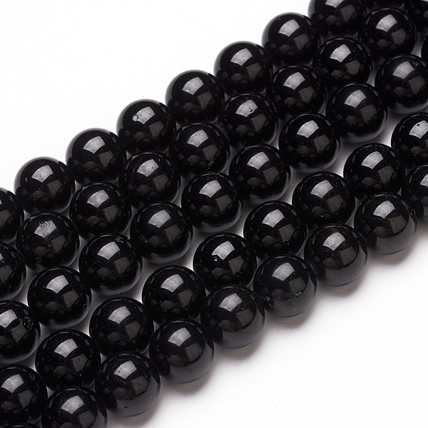 PandaHall Natural Black Tourmaline Beads Strands, Round, 6mm, Hole: 0.8mm, about 67pcs/strand, 15.35 inch(39cm) Tourmaline Round
PandaHall Natural Black Tourmaline Beads Strands, Round, 6mm, Hole: 0.8mm, about 67pcs/strand, 15.35 inch(39cm) Tourmaline Round