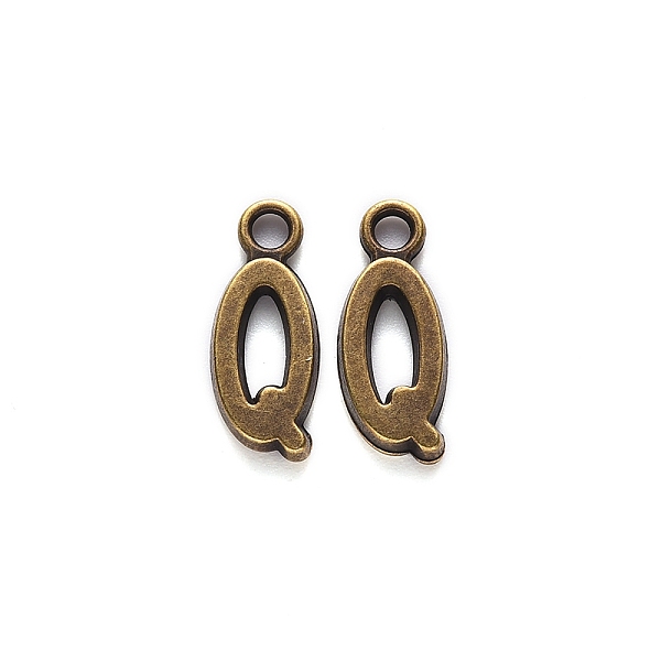 PandaHall Tibetan Style Alloy Pendants, Cadmium Free & Nickel Free & Lead Free, Letter Q, Q: 17x7x2mm, Hole: 2mm, about 1230pcs/1000g Alloy...
PandaHall Tibetan Style Alloy Pendants, Cadmium Free & Nickel Free & Lead Free, Letter Q, Q: 17x7x2mm, Hole: 2mm, about 1230pcs/1000g Alloy...
