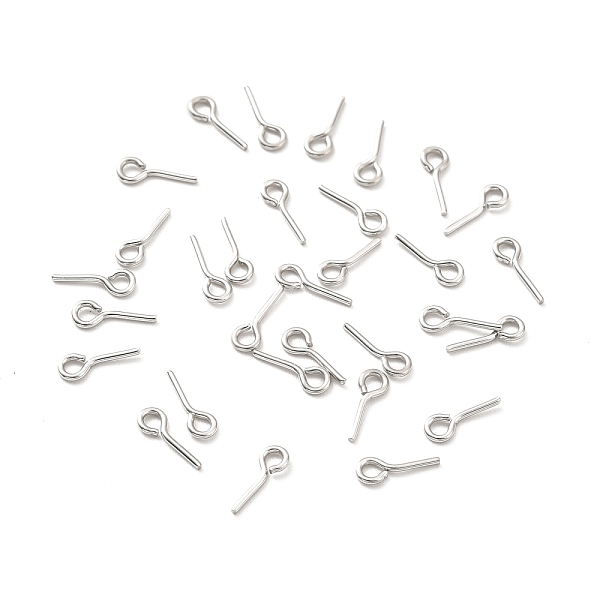 PandaHall 304 Stainless Steel Peg Bails, Stainless Steel Color, 8x3x0.7mm, Hole: 1.5mm, Pin: 0.7mm 304 Stainless Steel
PandaHall 304 Stainless Steel Peg Bails, Stainless Steel Color, 8x3x0.7mm, Hole: 1.5mm, Pin: 0.7mm 304 Stainless Steel