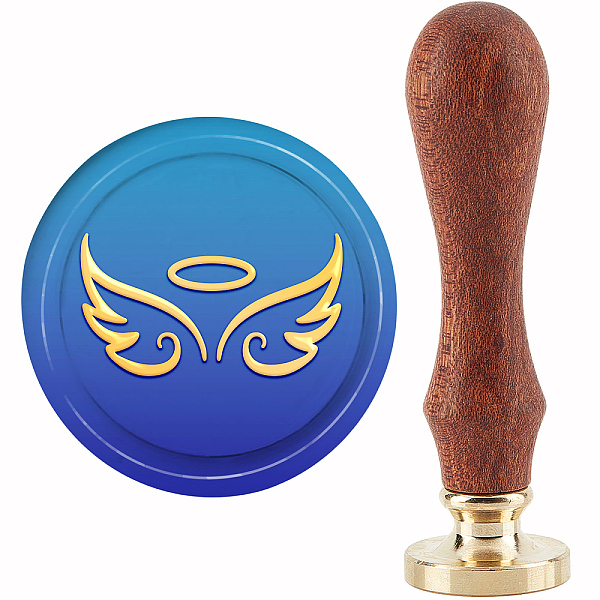 PandaHall CRASPIRE Angle Wings Wax Seal Stamp Removable Brass Sealing Stamps Heads 30mm with Vintage Wooden Handle for Envelopes Letter...
PandaHall CRASPIRE Angle Wings Wax Seal Stamp Removable Brass Sealing Stamps Heads 30mm with Vintage Wooden Handle for Envelopes Letter...