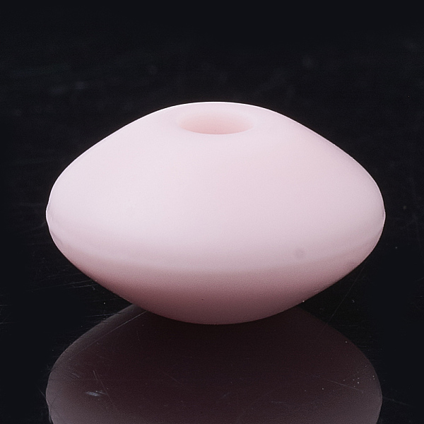 PandaHall Food Grade Eco-Friendly Silicone Beads, Chewing Beads For Teethers, DIY Nursing Necklaces Making, Rondelle, Pink, 12x6~7mm, Hole...
PandaHall Food Grade Eco-Friendly Silicone Beads, Chewing Beads For Teethers, DIY Nursing Necklaces Making, Rondelle, Pink, 12x6~7mm, Hole...