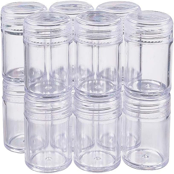 PandaHall BENECREAT 12 Pack 40ml Empty Clear Plastic Bead Storage Container jar with Rounded Screw-Top Lids for Beads, Nail Art, Glitter...
PandaHall BENECREAT 12 Pack 40ml Empty Clear Plastic Bead Storage Container jar with Rounded Screw-Top Lids for Beads, Nail Art, Glitter...