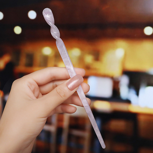 PandaHall Cellulose Acetate(Resin) Hair Sticks, Vintage Decorative Hair Accessories, Twist Shapes, Thistle, 175mm Cellulose Acetate Purple
PandaHall Cellulose Acetate(Resin) Hair Sticks, Vintage Decorative Hair Accessories, Twist Shapes, Thistle, 175mm Cellulose Acetate Purple