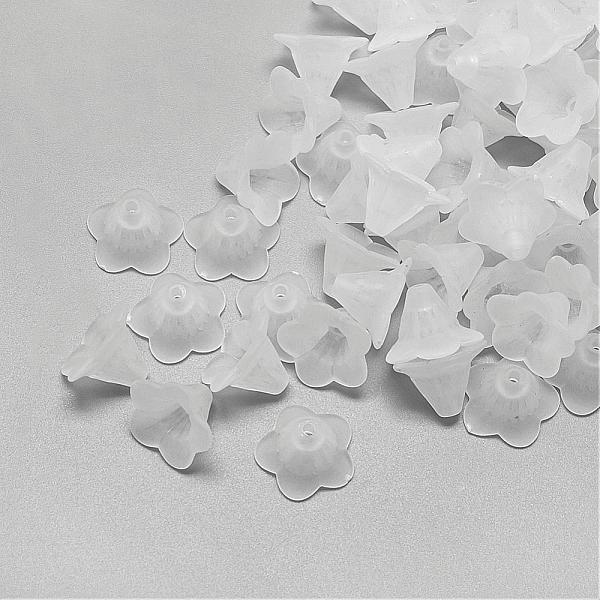 PandaHall 5-Petal Transparent Acrylic Bead Caps, Trumpet Flower Beads, Frosted, Clear, 14.5x14x9.5mm, Hole: 1.5mm, about 1000pcs/500g...
PandaHall 5-Petal Transparent Acrylic Bead Caps, Trumpet Flower Beads, Frosted, Clear, 14.5x14x9.5mm, Hole: 1.5mm, about 1000pcs/500g...