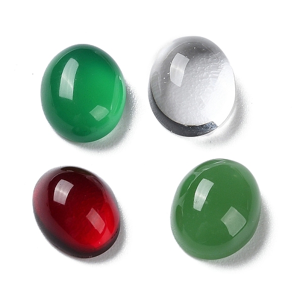 PandaHall Transparent Glass Cabochons, Oval, Mixed Color, 10x8x4.5mm Glass Oval Multicolor
PandaHall Transparent Glass Cabochons, Oval, Mixed Color, 10x8x4.5mm Glass Oval Multicolor