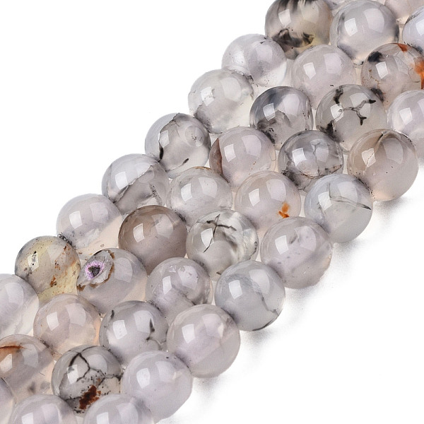 PandaHall Round Natural Dragon Veins Agate Beads Strands, Dyed, 4mm, Hole: 1mm, about 94pcs/strand, 15.7 inch Dragon Veins Agate Round
PandaHall Round Natural Dragon Veins Agate Beads Strands, Dyed, 4mm, Hole: 1mm, about 94pcs/strand, 15.7 inch Dragon Veins Agate Round