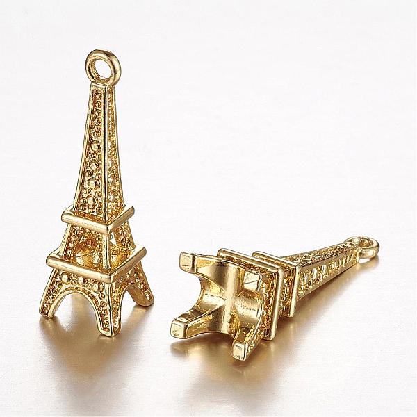 PandaHall Brass Pendants, Long-Lasting Plated, Real 24K Gold Plated, Eiffel Tower, Lead Free & Cadmium Free, 21.5x6.5x6.5mm, Hole: 1mm...
PandaHall Brass Pendants, Long-Lasting Plated, Real 24K Gold Plated, Eiffel Tower, Lead Free & Cadmium Free, 21.5x6.5x6.5mm, Hole: 1mm...