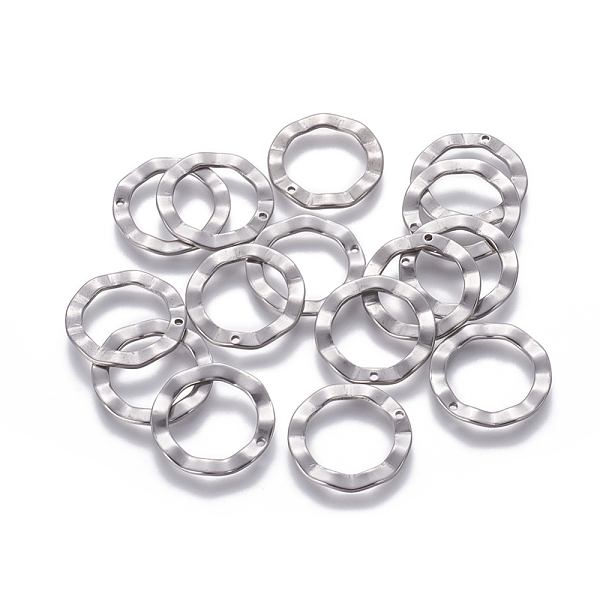 PandaHall 201 Stainless Steel Pendants, Ring, Stainless Steel Color, 18x1mm, Hole: 1mm, Inner Diameter: 13mm 201 Stainless Steel Ring
PandaHall 201 Stainless Steel Pendants, Ring, Stainless Steel Color, 18x1mm, Hole: 1mm, Inner Diameter: 13mm 201 Stainless Steel Ring