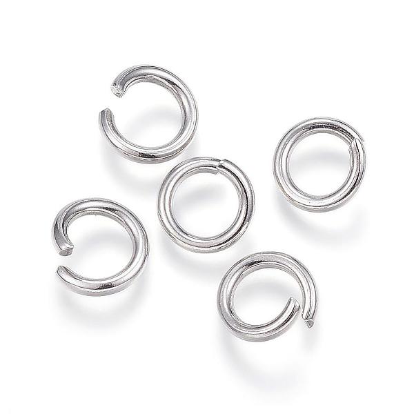PandaHall 304 Stainless Steel Open Jump Rings, Stainless Steel Color, 12 Gauge, 11x2mm, Inner Diameter: 7mm 304 Stainless Steel
PandaHall 304 Stainless Steel Open Jump Rings, Stainless Steel Color, 12 Gauge, 11x2mm, Inner Diameter: 7mm 304 Stainless Steel