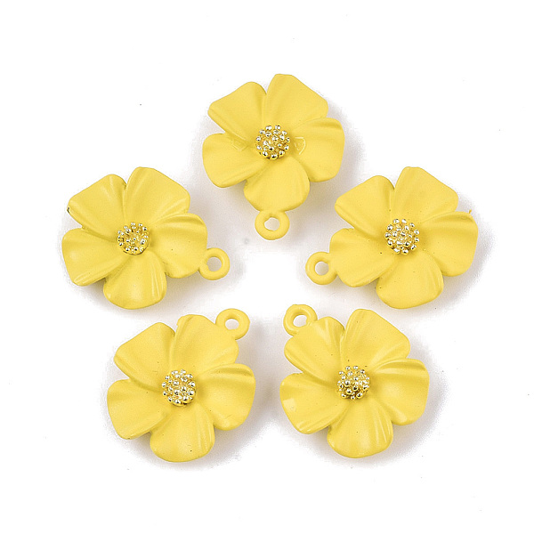 PandaHall Spray Painted Alloy Pendants, Flower, Yellow, 23.5x19.5x6mm, Hole: 1.8mm Alloy Flower Yellow
PandaHall Spray Painted Alloy Pendants, Flower, Yellow, 23.5x19.5x6mm, Hole: 1.8mm Alloy Flower Yellow